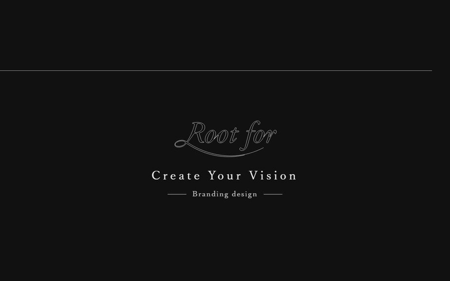 株式会社Rootforの公式サイトのファーストビュー