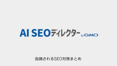 AI SEOディレクター│指摘されるSEO対策 25点まとめ